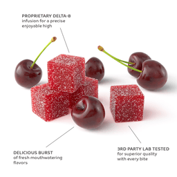Cherry Delta-8 Gummies 500mg