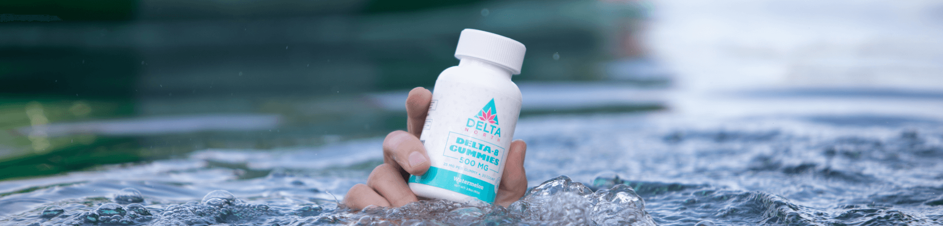 delta 8 gummies coming out of water