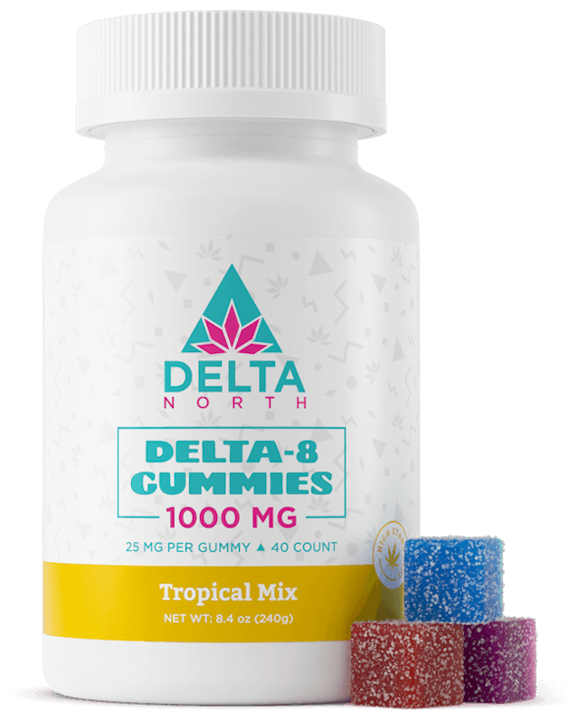 Delta 8 Gummies 100mg Tropical Mix