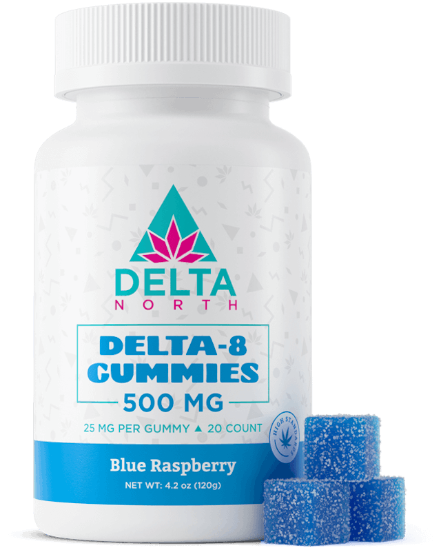Delta 8 Gummies Blue Rasperry