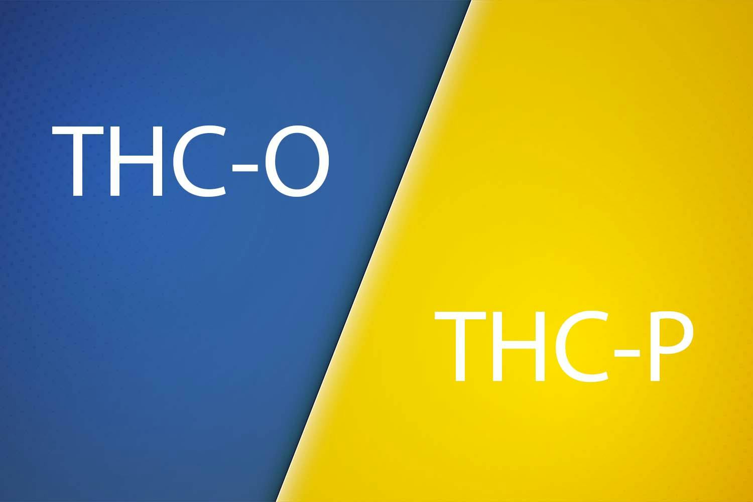 THC-O vs THC-P illustration for blog header